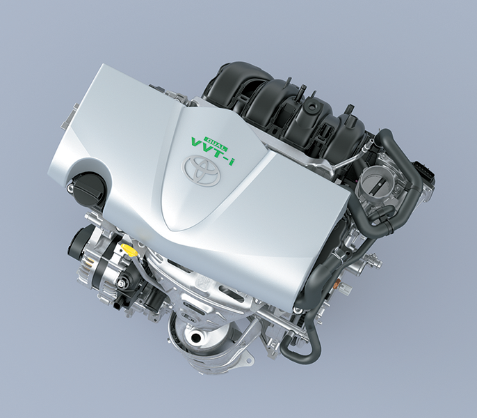 Động cơ 2NR-FE (1.5L) sử dụng trên Toyota Vios 2021